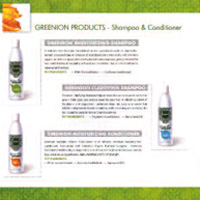 PRODUTOS GREENION - Ingredientes natual